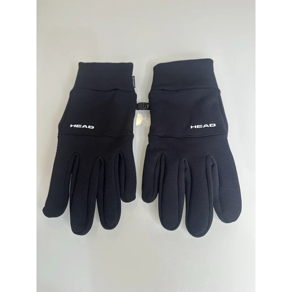 Head Men's Ultrafit Touchscreen Running Gloves Black XL X-Large Silicone Grip